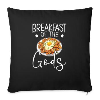 Chilaquiles Mexican Food Mexico Cuisine Foodie - Sofa pillowcase 17,3'' x 17,3'' (45 x 45 cm) - black - Front