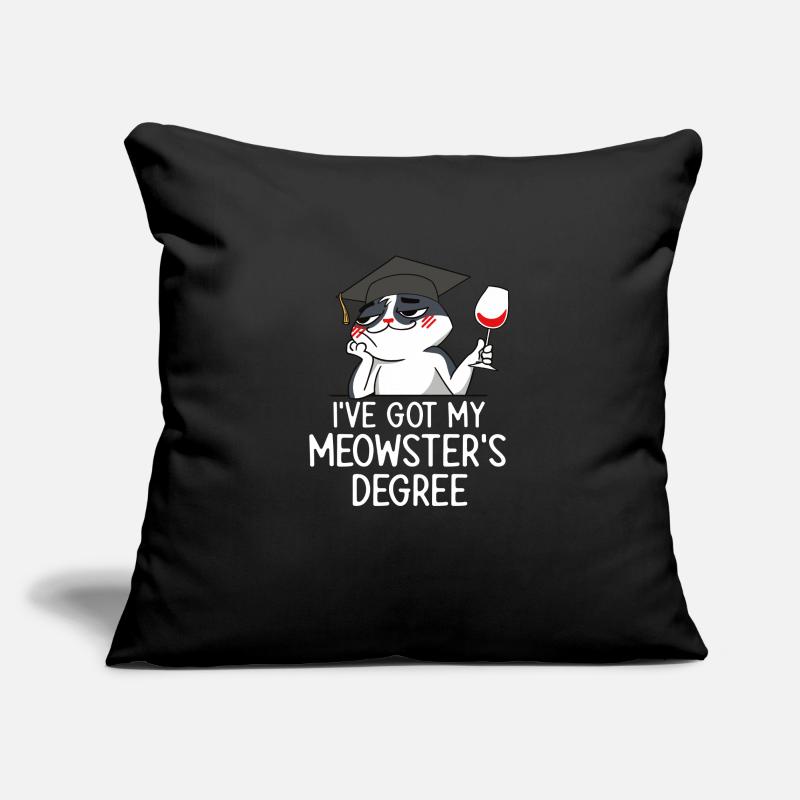 Master's Degree Studium Master Abschluss Sofakissenbezug 45 x 45 cm