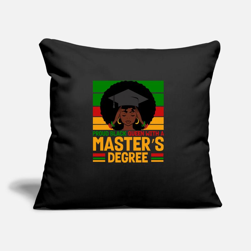 Master's Degree Studium Master Abschluss Sofakissenbezug 45 x 45 cm