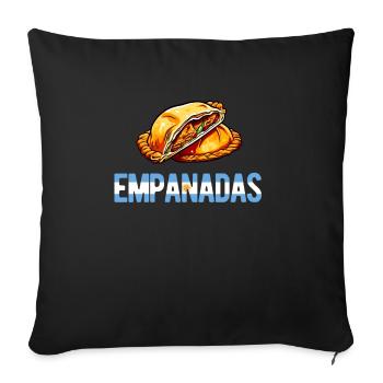 Argentinien Argentinische Flagge Männer Damen Camisa - Sofakissenbezug 45 x 45 cm - Schwarz - Vorne