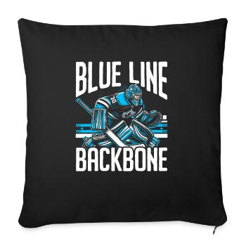 Ice Hockey Goalie Goaltender Keeper Goalkeeper - Sofa pillowcase 17,3'' x 17,3'' (45 x 45 cm) - black - Front