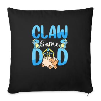 Claw Game Funny Claw Machine - Sofa pillowcase 17,3'' x 17,3'' (45 x 45 cm) - black - Front