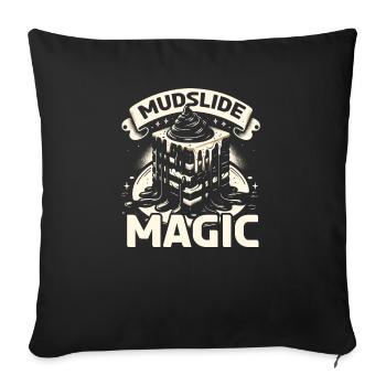 Mudslide Lover Cocktail Drink Food Lover Alcoholic - Sofa pillowcase 17,3'' x 17,3'' (45 x 45 cm) - black - Front