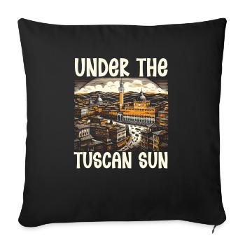 Siena Italy Travel Vacation Italian I Love Italy - Sofa pillowcase 17,3'' x 17,3'' (45 x 45 cm) - black - Front
