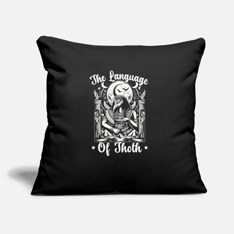 Thoth Egyptian Mythology Diety Ibis Ancient Egypt Sofa pillowcase 17,3'' x 17,3'' (45 x 45 cm)