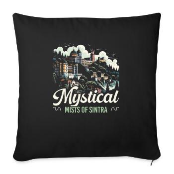 Sintra Portugal Travel Vacation Country Portugese - Sofa pillowcase 17,3'' x 17,3'' (45 x 45 cm) - black - Front
