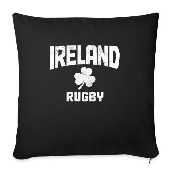 Ireland Dublin UK Irish Souvenir Gift - Sofa pillowcase 17,3'' x 17,3'' (45 x 45 cm) - black - Front