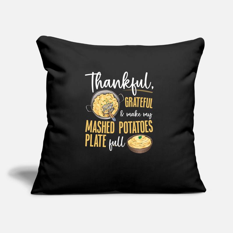 Mashed potatoes Mashed potatoes Sofa pillowcase 17,3'' x 17,3'' (45 x 45 cm)