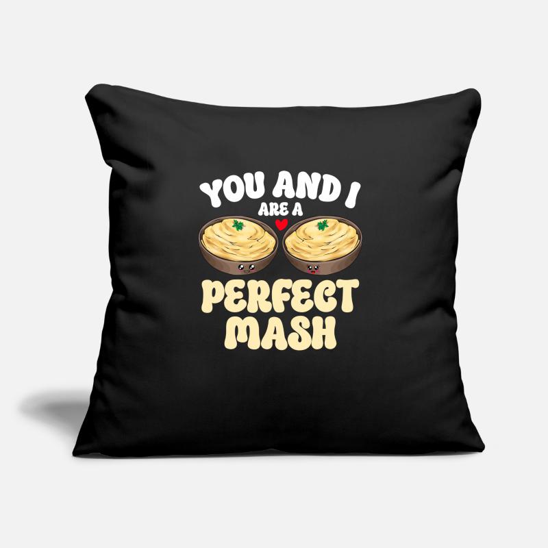 Mashed potatoes Mashed potatoes Sofa pillowcase 17,3'' x 17,3'' (45 x 45 cm)