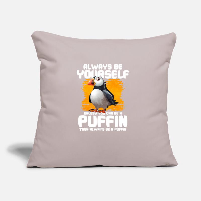 Puffin Bird Gift Sofa pillowcase 17,3'' x 17,3'' (45 x 45 cm)