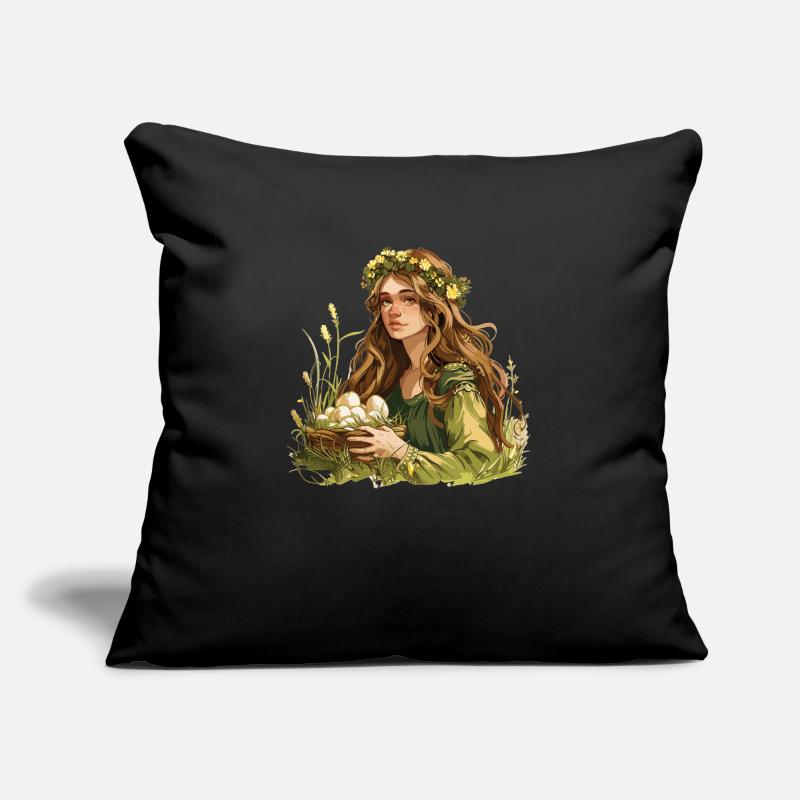 Easter Eostre Pagan Spring Sofa pillowcase 17,3'' x 17,3'' (45 x 45 cm)