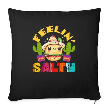 Mexikanische Fiesta Cinco De Mayo - Sofakissenbezug 45 x 45 cm - Schwarz - Vorne