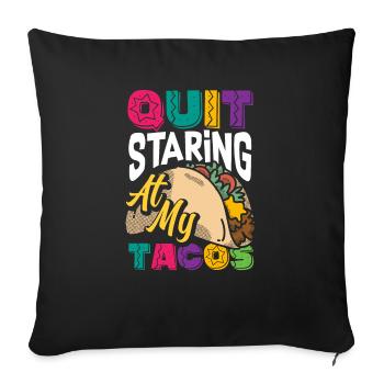 Mexikanische Fiesta Cinco De Mayo - Sofakissenbezug 45 x 45 cm - Schwarz - Vorne
