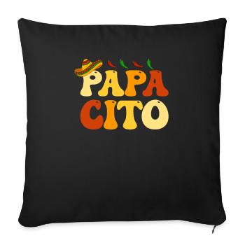 Cinco de Mayo - Sofakissenbezug 45 x 45 cm - Schwarz - Vorne