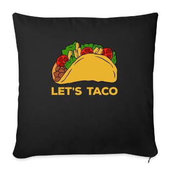 Cinco de Mayo - Sofakissenbezug 45 x 45 cm - Schwarz - Vorne