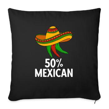 Cinco de Mayo - Sofakissenbezug 45 x 45 cm - Schwarz - Vorne