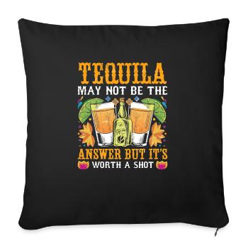 Mexican Fiesta Cinco De Mayo - Sofa pillowcase 17,3'' x 17,3'' (45 x 45 cm) - black - Front