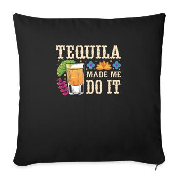 Mexican Fiesta Cinco De Mayo - Sofa pillowcase 17,3'' x 17,3'' (45 x 45 cm) - black - Front