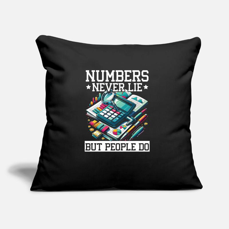 Juricomptable Profession Audit Comptabilité Housse de coussin décorative 45 x 45 cm