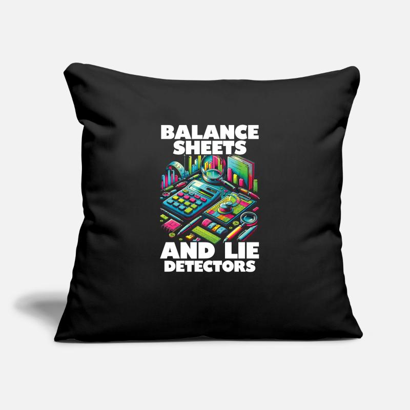Juricomptable Profession Audit Comptabilité Housse de coussin décorative 45 x 45 cm