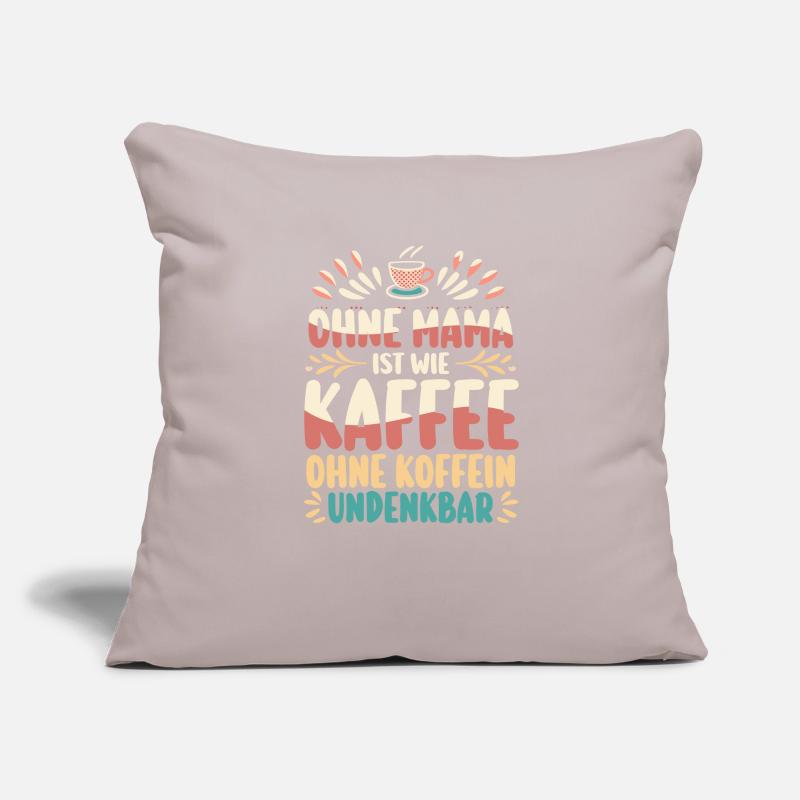 Mutter Kaffee Muttertag Mama Sofakissenbezug 45 x 45 cm