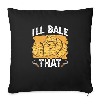 Arepas Colombien Venezuela Nourriture - Housse de coussin décorative 45 x 45 cm - noir - Devant
