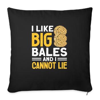 Arepas Colombian Venezuela Food - Sofa pillowcase 17,3'' x 17,3'' (45 x 45 cm) - black - Front