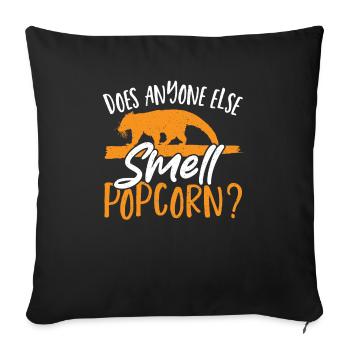 Binturong Bearcat Gift - Sofa pillowcase 17,3'' x 17,3'' (45 x 45 cm) - black - Front