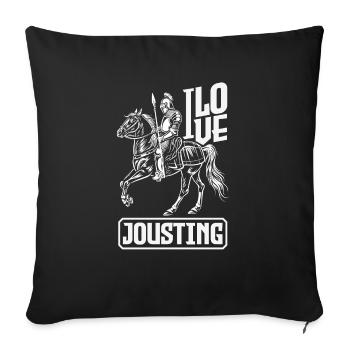 Medieval Sword Festival - Sofa pillowcase 17,3'' x 17,3'' (45 x 45 cm) - black - Front