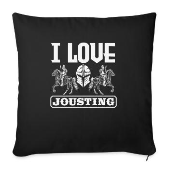 Medieval Sword Festival - Sofa pillowcase 17,3'' x 17,3'' (45 x 45 cm) - black - Front