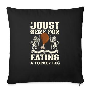 Medieval Sword Festival - Sofa pillowcase 17,3'' x 17,3'' (45 x 45 cm) - black - Front