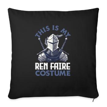 Medieval Sword Festival - Sofa pillowcase 17,3'' x 17,3'' (45 x 45 cm) - black - Front
