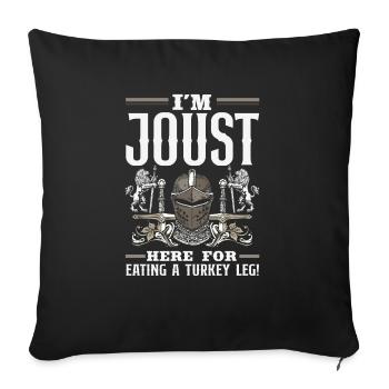 Medieval Sword Festival - Sofa pillowcase 17,3'' x 17,3'' (45 x 45 cm) - black - Front