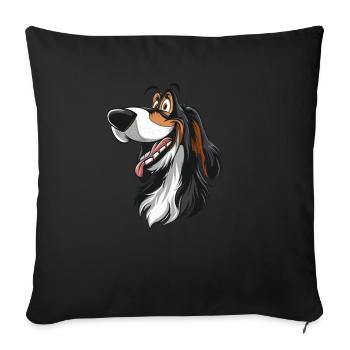 Ariegeois Geschenk | Cartoon Artwork - Sofakissenbezug 45 x 45 cm - Schwarz - Vorne