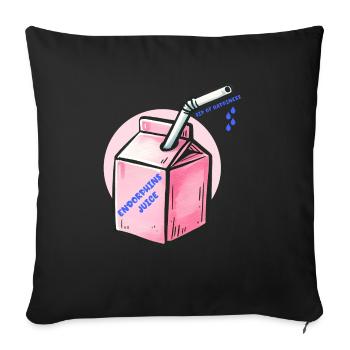 Behavior Optimist Gifts - Sofa pillowcase 17,3'' x 17,3'' (45 x 45 cm) - black - Front