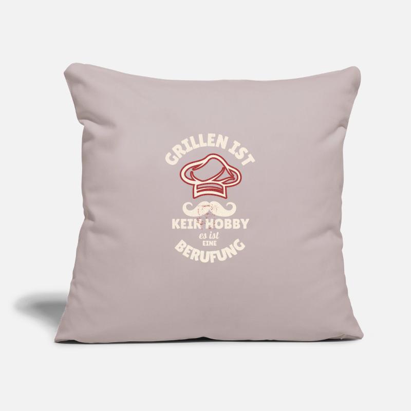 Barbecuing Is Not A Hobby It's A Calling Saying Sofa pillowcase 17,3'' x 17,3'' (45 x 45 cm)