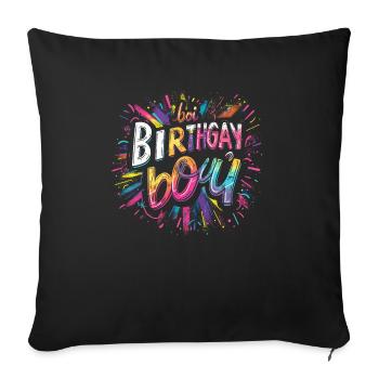It's my birthgay birth-gay lgbt gay - Sofa pillowcase 17,3'' x 17,3'' (45 x 45 cm) - black - Front