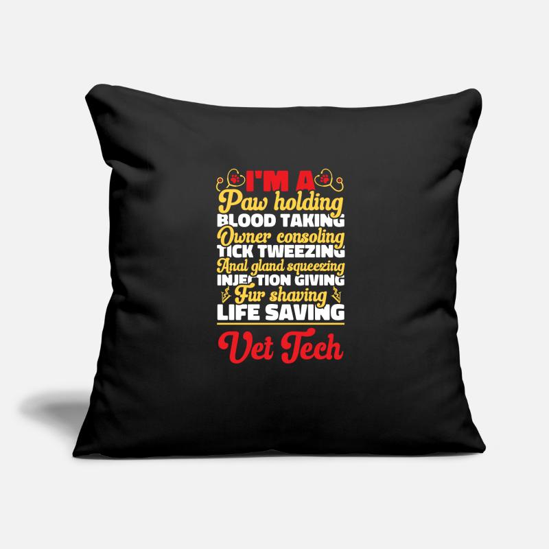 Vet Tech Veterinary Veterinary Technician Sofa pillowcase 17,3'' x 17,3'' (45 x 45 cm)