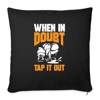 Tap Dance Teacher Tap Dancer Tap Dance - Sofa pillowcase 17,3'' x 17,3'' (45 x 45 cm) - black - Front
