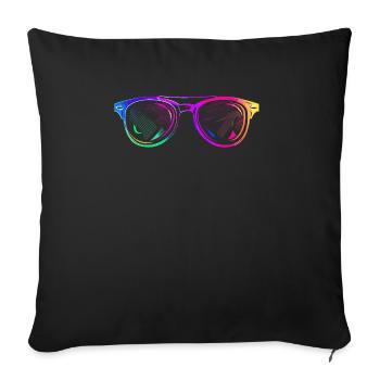 Birthday Birthgay Birth-gay Lgbt Gay - Sofa pillowcase 17,3'' x 17,3'' (45 x 45 cm) - black - Front