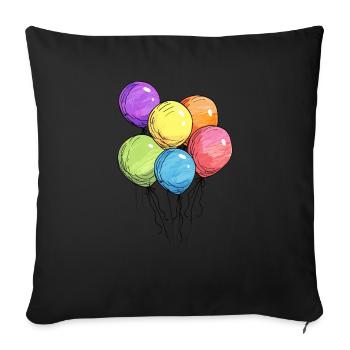 Birthday Birthgay Birth-gay Lgbt Gay - Sofa pillowcase 17,3'' x 17,3'' (45 x 45 cm) - black - Front