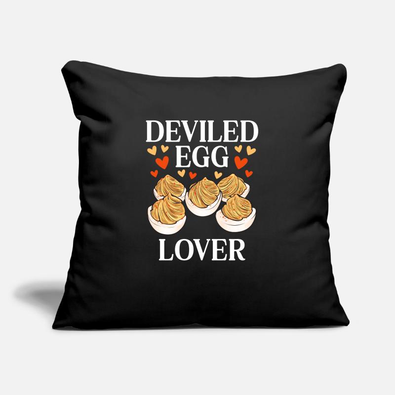 Gefüllte Eier Deviled Eggs Sofakissenbezug 45 x 45 cm