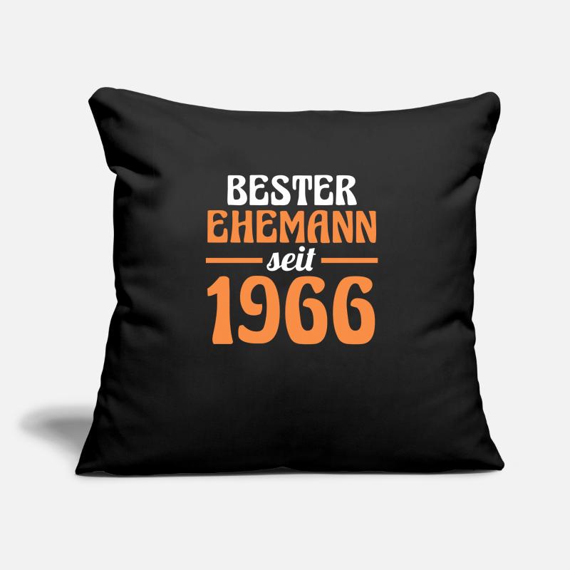 Valentinstag Bester Ehemann Seit 1966 Sofakissenbezug 45 x 45 cm