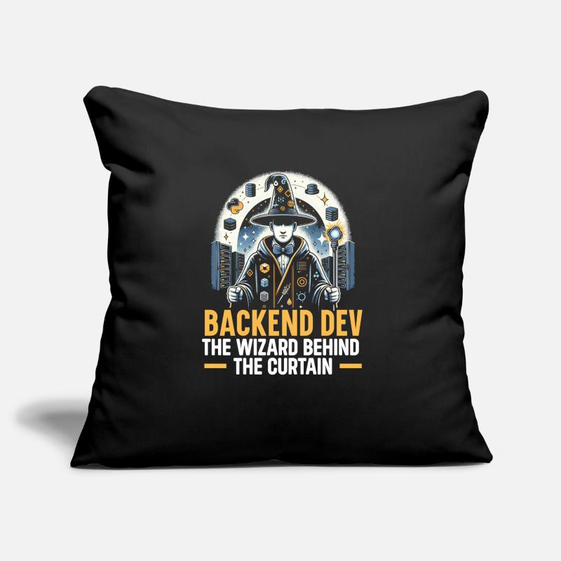 Programmeur logiciel de programmation backend Housse de coussin décorative 45 x 45 cm