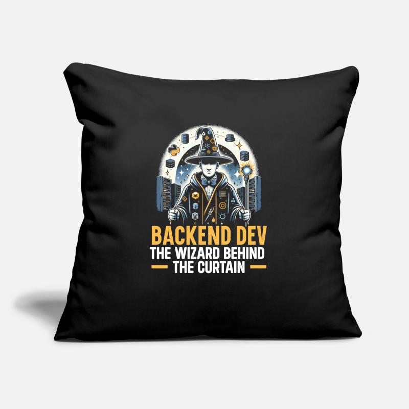 Programmeur logiciel de programmation backend Housse de coussin décorative 45 x 45 cm