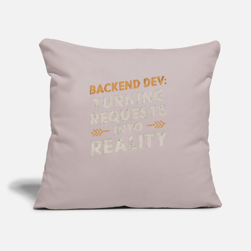 Programmeur logiciel de programmation backend Housse de coussin décorative 45 x 45 cm