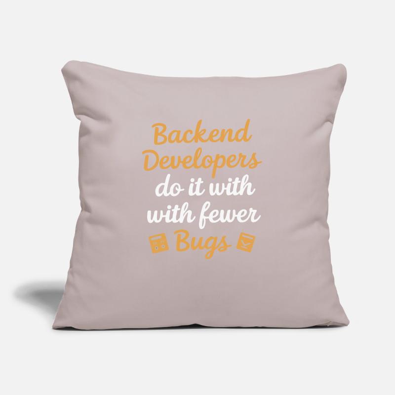 Programmeur logiciel de programmation backend Housse de coussin décorative 45 x 45 cm
