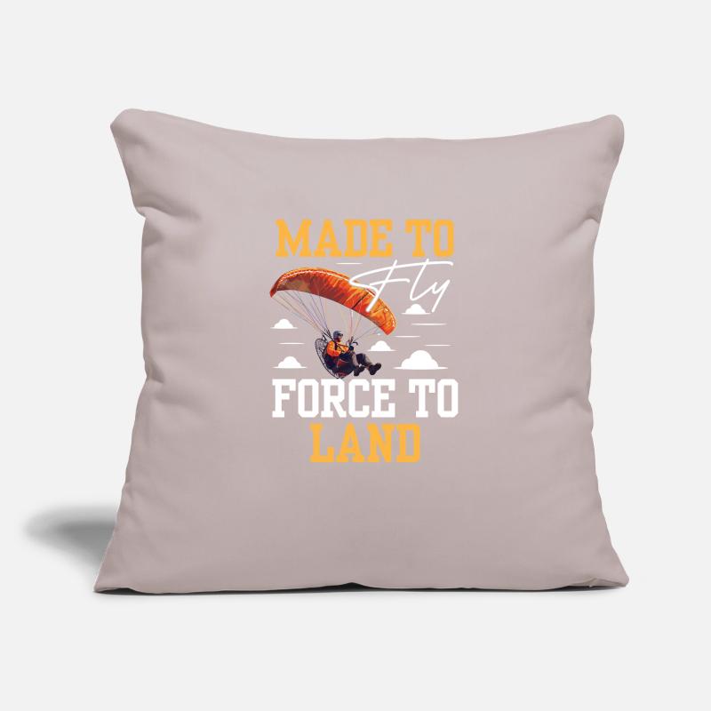 Paramotoring paramotoring Sofa pillowcase 17,3'' x 17,3'' (45 x 45 cm)