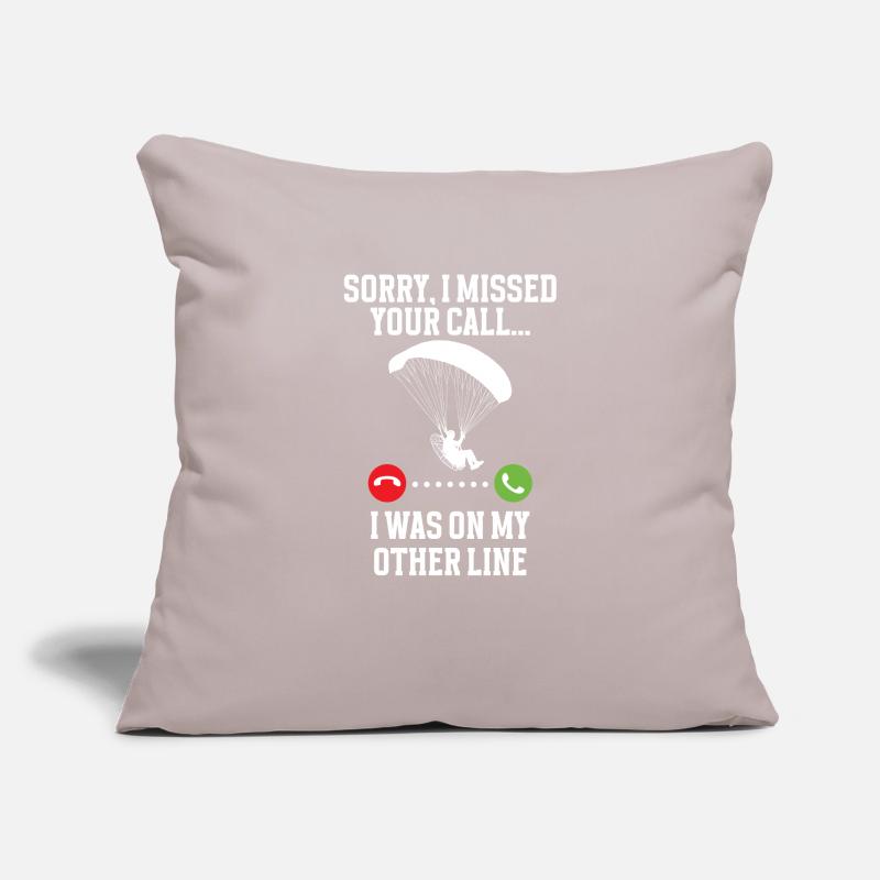 Paramotoring paramotoring Sofa pillowcase 17,3'' x 17,3'' (45 x 45 cm)