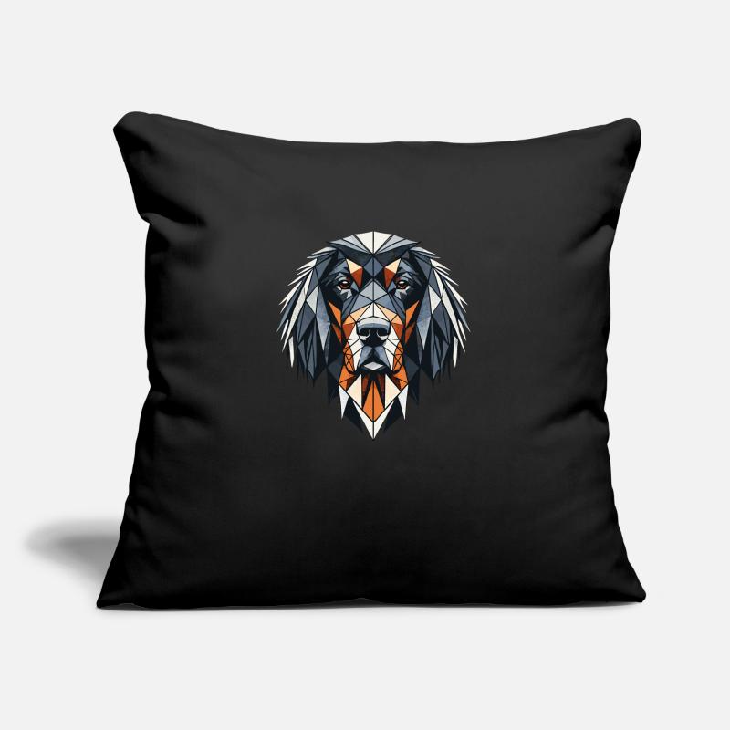 Geometric Art Gordon Setter Setters Sofa pillowcase 17,3'' x 17,3'' (45 x 45 cm)